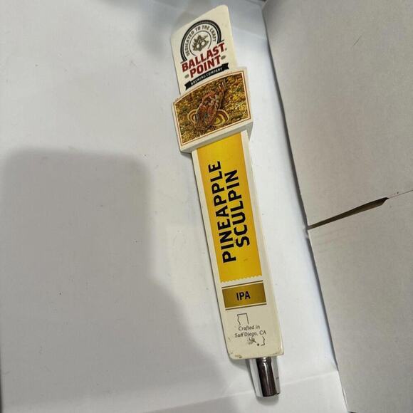 Ballast Point Beer Tap Handle Pineapple Sculpin IPA California - Picture 3 of 5